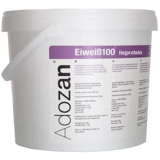 Adozan Eiweiß 100 | 99% Whey Isolate/Rind Protein Pulver auf 100g | Neutral, Ohne Zucker & Fett | Leicht Löslich, Geschmacksneutral Eiweißpulver für Diät, Bariatrische Ernährung & Regeneration | 3kg