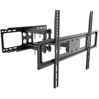 Ricoo TV Wandhalterung Fernseher Halterung S5264 für 40–65 Zoll schwenkbare & neigbare Fernseherhalterung VESA 600 x 400 Fernsehhalterung für flach & Curved smart TVs Wandhalter bis 40 kg