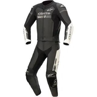 Alpinestars GP Force Chaser, Lederkombi 2tlg. - Schwarz/Weiß - 60