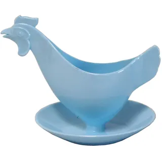 Sonja-Plastic Eierbecher Huhn hellblau - Der Kult-Eierbecher Made in Germany