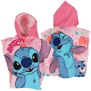 MCU Disney Lilo und Stitch Rosa Poncho Badetuch