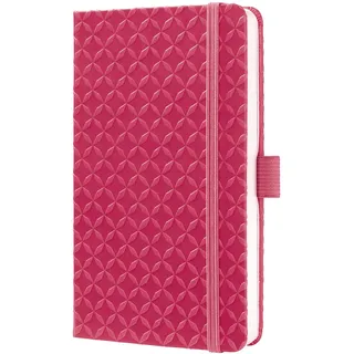 Sigel Notizbuch Jolie® ca. DIN A6 liniert, fuchsia pink Hardcover 174 Seiten