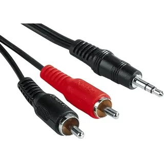 Hama Klinkenkabel 3,5mm - 2 Cinch-Stecker, 5 m 00205107