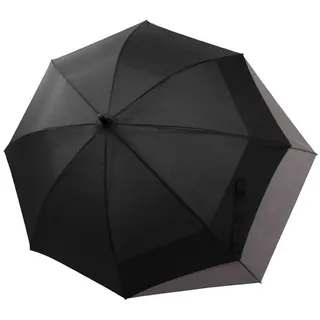 Doppler Regenschirm Fiber Long Automatic Move Black / Grey