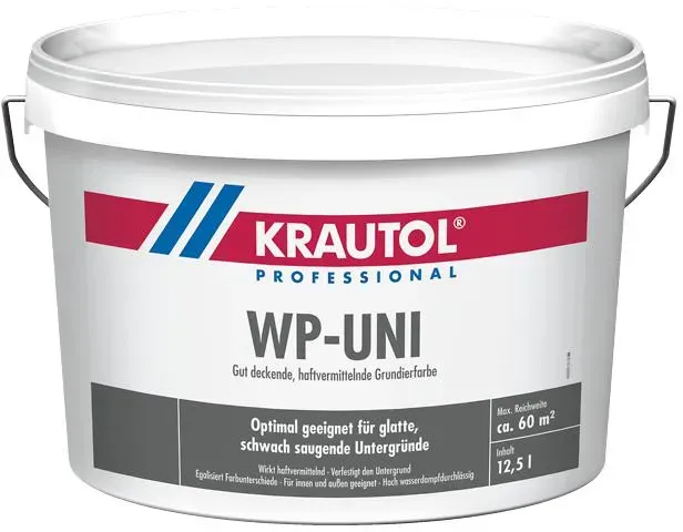 KRAUTOL WP-UNI Grundierfarbe weiß, auch Tönbasis, 12,5 l
