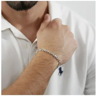 trendor 08633 Armband für Männer 925 Sterlingsilber Anker 21 cm