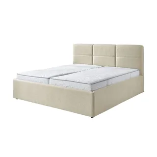 SUN GARDEN Durango Polsterbett Holzwerkstoff/Polyester - Weiß