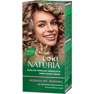 joanna laboratorium kosmetyczne Joanna Naturia Dauerwelle-Lösung für Normales Haar, 2 x 75 ml