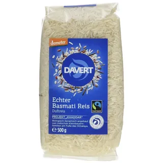 midsona Davert Echter Basmati Reis weiß bio 500g