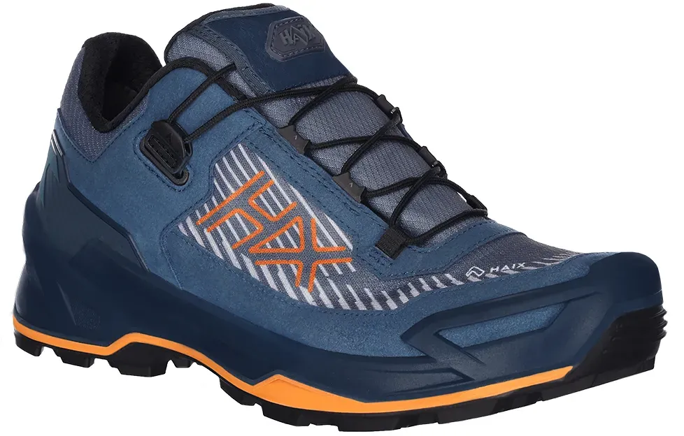 HAIX BLACK EAGLE EVO Adventure GTX low/blue-orange - UK 11.5 / EU 47 - blauorange