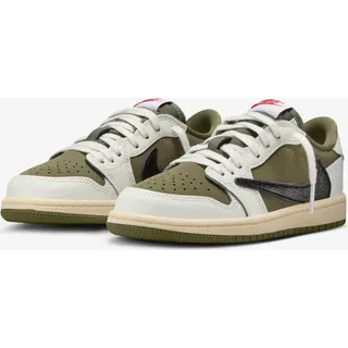 Travis Scott x Nike Air Jordan 1 Low OG SP Reverse Olive 31 DM7866-200 NEU & OVP