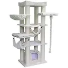 Nobby Kratzbaum Rubi, ca. B80/H197/T60 cm, Creme