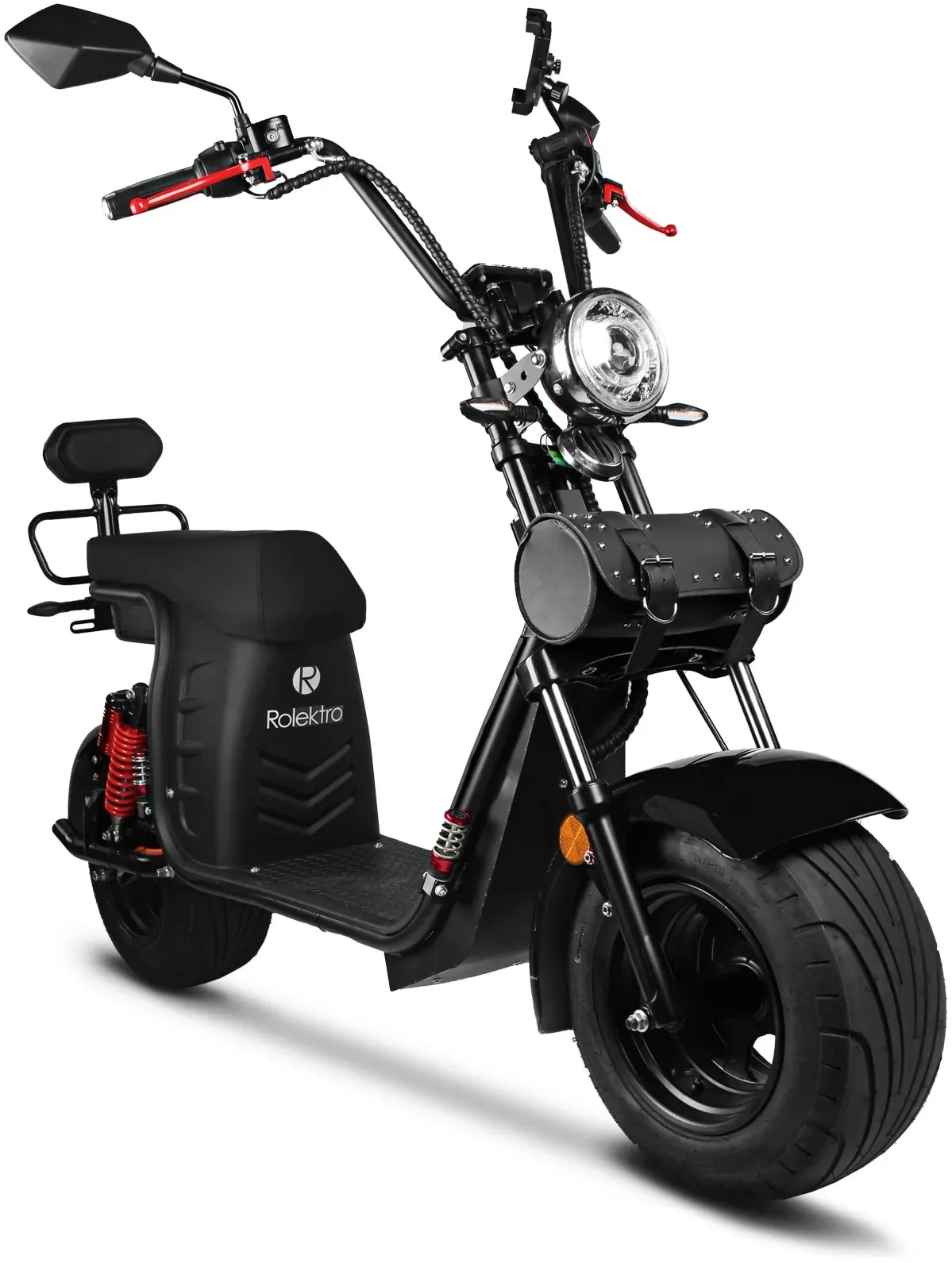 Elektro Scooter Erwachsene E Roller, E Scooter 48V 15Ah, Elektroscooter Lebensdauer der Batterie 55KM Elektroroller, 9 Zoll Luftreifen Elektro e-Scooter, Offroad Elektro Scooter, G2 PRO