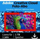 CREATIVE CLOUD PHOTOGRAPHY PLAN 1TB 1Y - [Multiplattform]