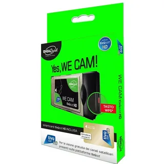 DIGIQuest TiVuSat HD Gold Karte + WeCAM SmartCam/ SmarCam (Karte aktiviert) CI-Modul