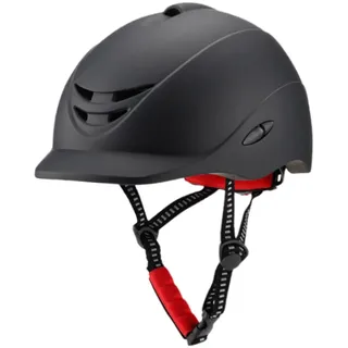 Zxpjkyu Reithelm für Erwachsene, Reitmütze für Outdoor-Performance, Tragbare Kappe für Outdoor Aktivitäten, Reitausrüstung, Geeignet für Männer Und Frauen, Profi-Reitsportmütze, l