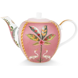 PiP Studio Teekanne La Majorelle Teekanne pink 1,6 l, Tea Pot La Majorelle Pink 1.6ltr bunt