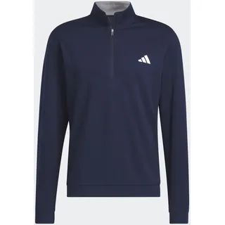 ADIDAS GOLF Elevated 1/4-Zip Pullover Collegiate Navy S
