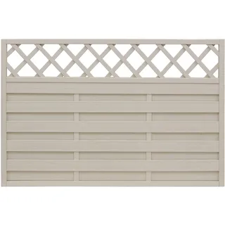 Andrewex Sichtschutzzaun Element Country 120 x 180 cm cream/latte
