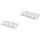 Sneaker Socken Plain 12er Pack Weiß 35-38