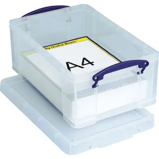 Really Useful Box Aufbewahrungsbox 39,5 x 25,5 x 15,5 cm 2-tlg. transparent