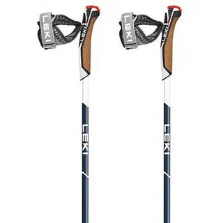 Leki Smart Pacer Lite Stöcke - Midnight Blue / Dark Metallic / Dark Blue / White - 110 cm