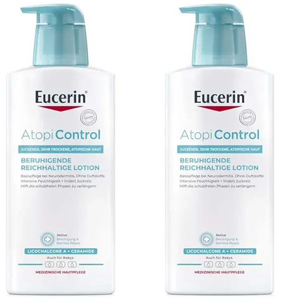 Eucerin Atopi Control LOTION Doppelpack 2X400 ml Lotion