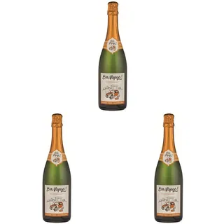 Bon Voyage - Alkoholfreier Sekt, Chardonnay (1 x 0.75 l) (Packung mit 3)