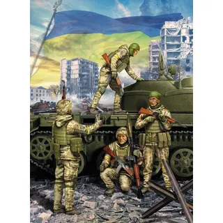 Master Box 35223 1/35 Verteidigung von Kyiv März 2022 Trophäe #1