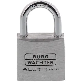 Burg Wächter Vorhängeschloss 30.00 mm gleichschließend Aluminium Schlüsselschloss