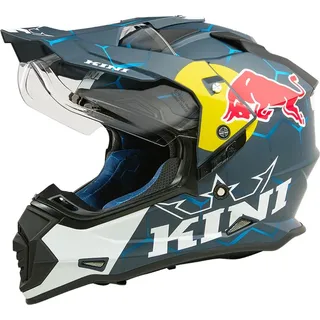 Kini Red Bull 1.0 Integralhelm - Blue / White - S