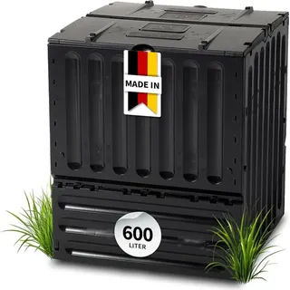 GARANTIA ECO-KING Komposter 600 L, schwarz