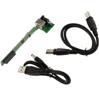 KALEA-INFORMATIQUE USB-Konverter für Slim IDE DVD CD-Laufwerk, um EIN optisches Laufwerk eines Laptops an einen USB-Anschluss anzupassen.