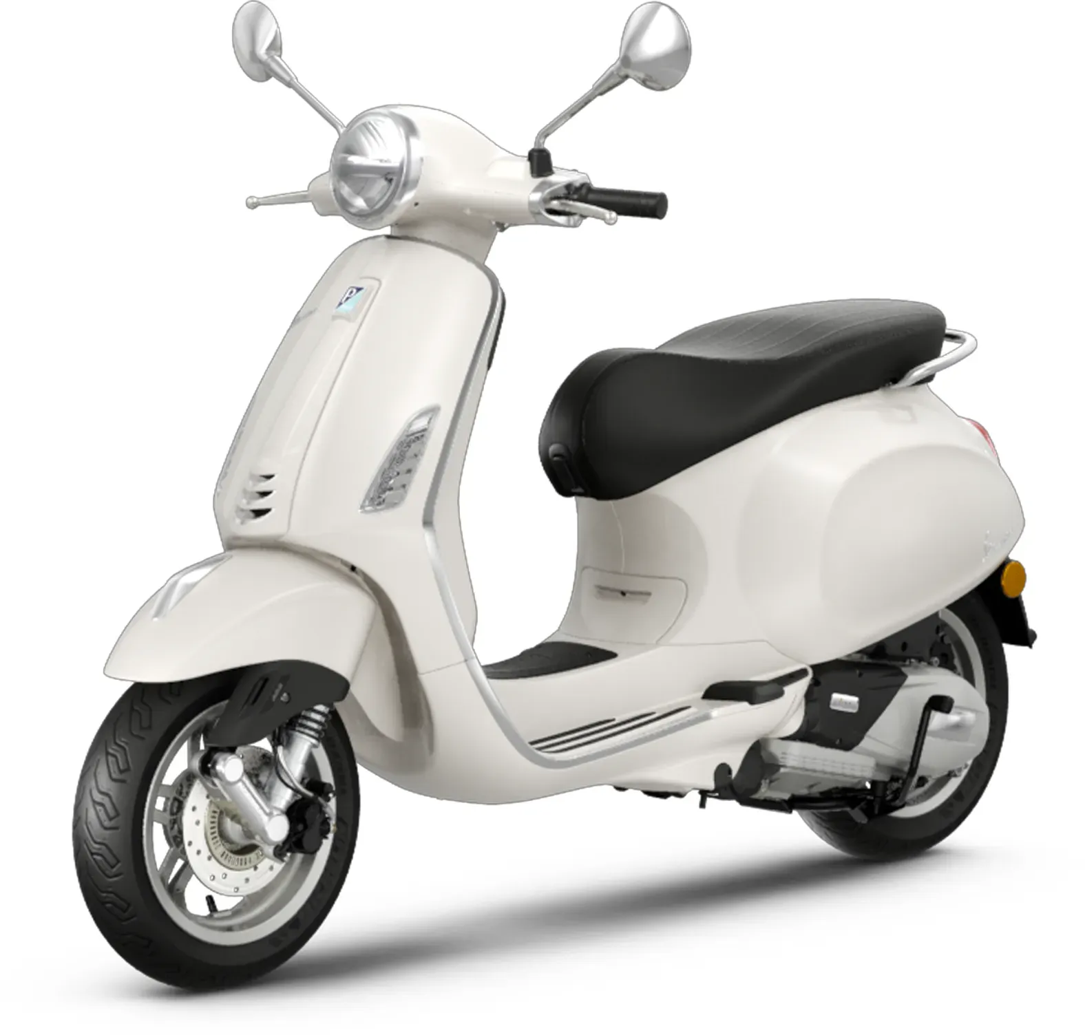 Vespa Primavera 125 Weiß Innocente