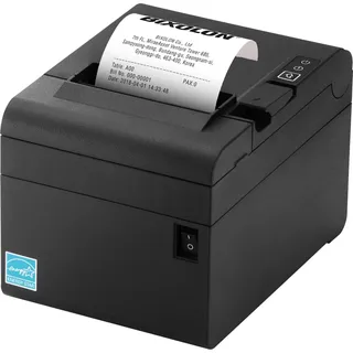 BIXOLON SRP-E302(203 dpi), Serial (WLAN, USB 2.0, Belegdrucker, Schwarz