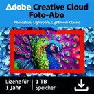 Adobe Creative Cloud Foto-Abo (Photoshop & Lightroom) | 1 TB | Download & Produktschlüssel