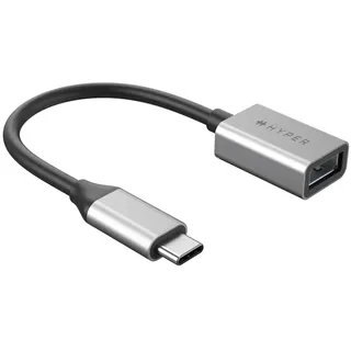 Hyper USB-C auf USB-A 2,00 m Grau