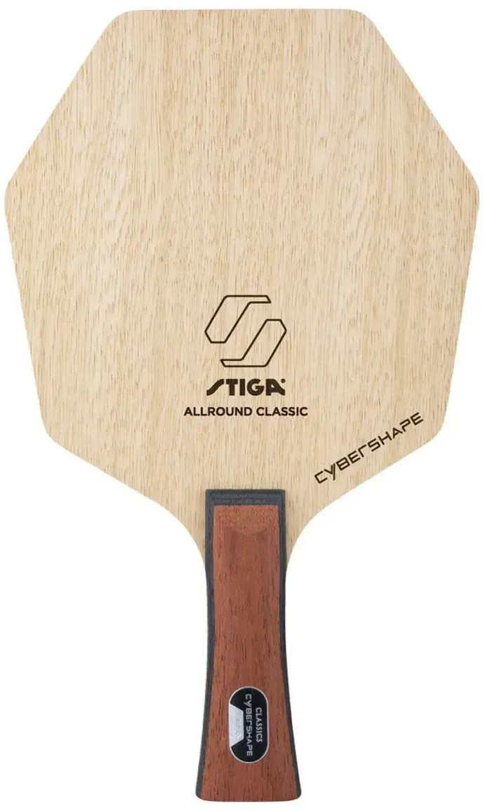 Stiga Holz Allround Classic Cybershape - Griffform Classic gerade - Classic gerade
