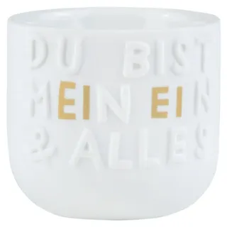 räder Eierbecher Guten Morgen Weiß