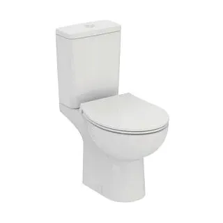 Ideal Standard Eurovit Stand-Tiefspül-WC-Paket W007501 36,5x62x79cm, ohne Spülrand, weiß