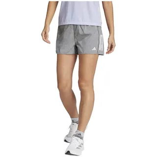 Adidas Own The Run 4 ́ ́ Kurze Hose - Grey Six / White Melange - S