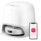 roborock Qrevo Curv S5X Saugroboter mit Wischfunktion Saugstation, Dual Anti-Tangle System, 18.500 Pa Saugkraft, 75°C Heißwasser-Moppwäsche, Intelligente Schmutzerkennung, All-in-One, weiß