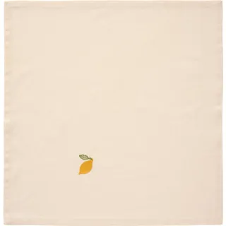 IB Laursen Stoffserviette Summer Vibes, 40 x 40 cm, Zitrone