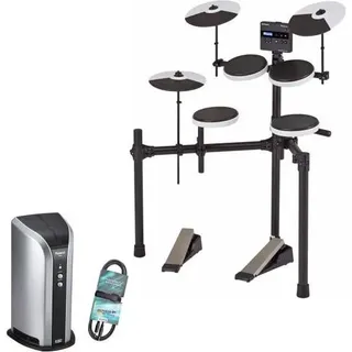 Roland E-Drum TD-02K Schlagzeug mit Monitor-Box und Kabel (E-Drum), Schlagzeug