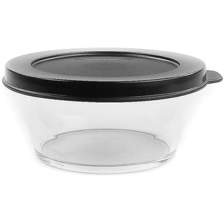 TUPPERWARE Clear Collection 610 ml schwarz Schale Classic Royal Tafelperle