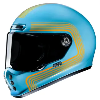 HJC Helmets V10 Foni Hellblau/Orange M