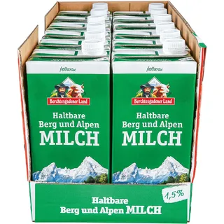 Berchtesgadener Land H-Milch 1,5% 1 Liter, 12er Pack