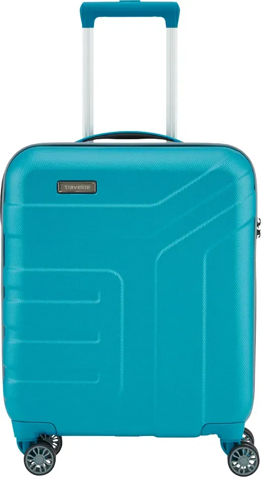 travelite VECTOR 4-Rollen Trolley S Türkis