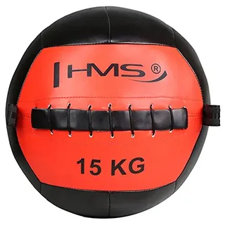 HMS Unisex Gymnastikball 17-41-030, Rot/Schwarz, One Size, 5907695518320
