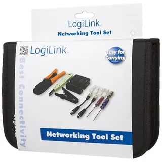 Logilink Netzwerk Werkzeug-Set mit Tasche WZ0030